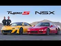 2022 Acura NSX Type S vs 1999 Acura NSX The ULTIMATE Comparison DRAG RACE