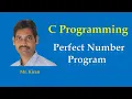 Perfect Number Program in C Programming