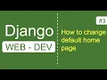 Django How to create your change home page Create your first view