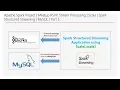 Spark Project Meetup RSVP SP Scala Structured Streaming MySQL Part 5 DM DataMaking