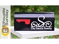Personalized USPS Mailbox Silhouette Sunday