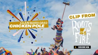 Clip from Roots of Fire Cajun Mardi Gras - Chicken Pole