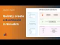 Quickly create a dashboard in Simulink