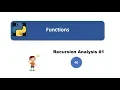 Python for Beginners Part-40 Recursion analysis with examples on recursive limit