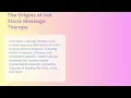 The Ultimate Relaxation Hot Stone Massage Therapy in Tigard Portland Oregon