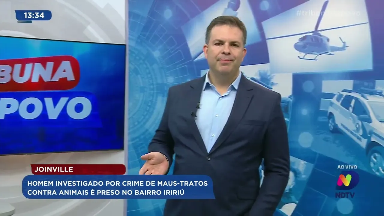Joinville: homem investigado por crime de maus tratos contra animais é preso no bairro Iririú
