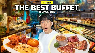 The MOST LUXURIOUS BUFFET in Singapore How Good Is It