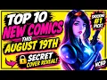 Top 10 NEW COMICS This Week SHOCKING Pick SECRET COVER REVEAL