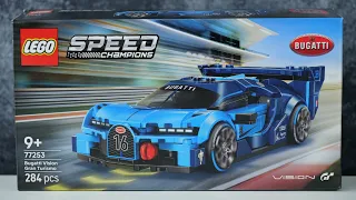 LEGO Speed Champions 77253 Bugatti Vision Gran Turismo - LEGO Speed Build Review