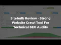 Website Crawling Tool For SEO Tech Audits Sitebulb Review