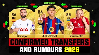 FIFA 27 | NEW CONFIRMED TRANSFERS & RUMOURS! 🚨🔥 ft. JJ Gabriel, Carvajal, Zinchenko... etc