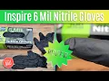 Inspire 6 MIL Black Nitrile Gloves REVIEW