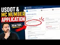 How to Get Your USDOT MC Number in 2026 Don t Skip These Questions