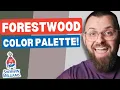 Sherwin-Williams Forestwood Palette The SECRET to a LUXE Green Living Space