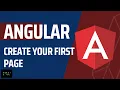 Create first login page with bootstrap in Angular Hindi