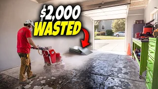 My Garage Floor Makeover Was A Disaster! Don't Do This!