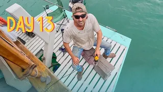 Propshaft Protection & the Coolest bathroom build for Yabá — Sailing Yabá 244