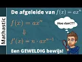 Download Lagu De afgeleide van f(x)=ax^n (y=ax^n)