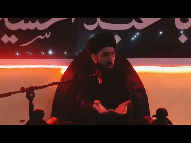 ⁣السيد محمد شبر | ليلة 11 محرم 1447 هجري | النخلة بكت دماً على الحسين عليه السلام