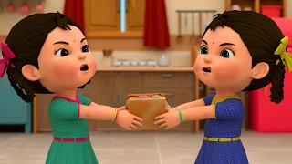 Chunni Munni Thi Do Behne | चुन्नू मुन्नू | Popular Hindi Rhymes - Zappy Toons