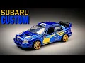 Hot Wheels Subaru Impreza WRX Custom Fast Easy NO Paint Remove