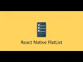 A Few Props Around FlatList React Native React Native App Development Tutorial