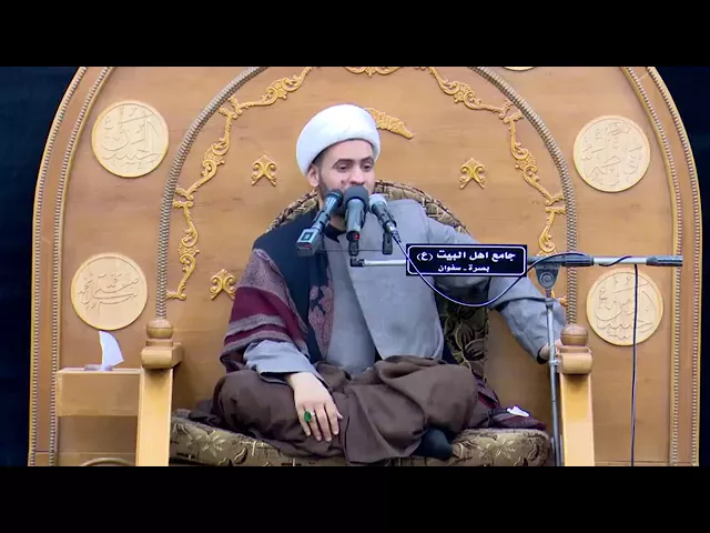 ⁣مصيبة دفن الزهراء ....الشيخ سلام العسكري