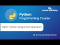 Python Assignment Operators in Tamil