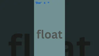 float datatype in c language