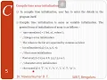 Cimpile time initialization of arrays