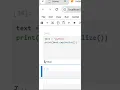 String Methods in Python explained in Tamil - Part 1