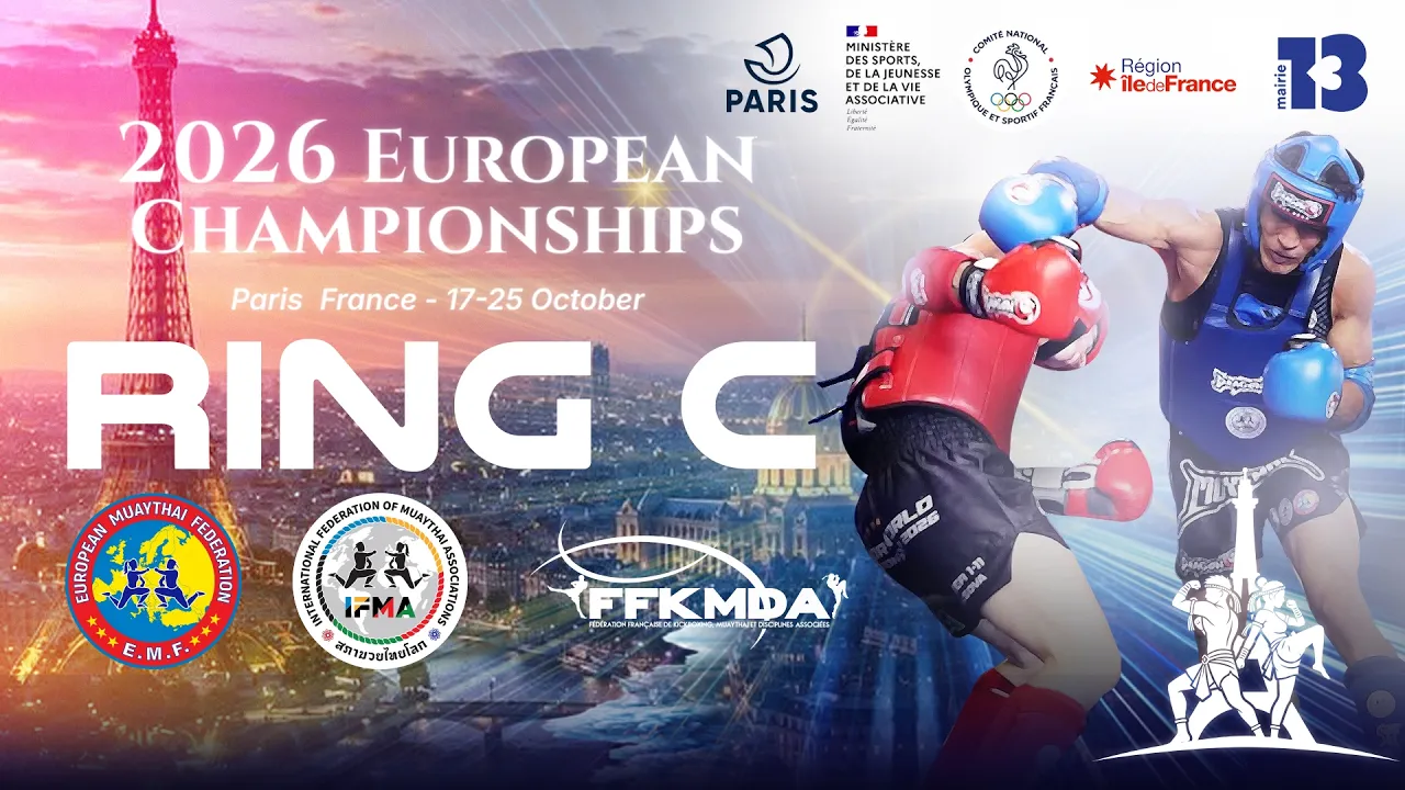 LIVE | IFMA European Muaythai Championships 2026 - Ring C 2026-10-24 10:03