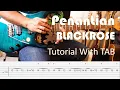 Lagu BLACKROSE - Penantian - Guitar Intro \u0026 Solo Tutorial with TAB