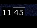 Divide 45 by 11 decimal result Division with 2 Digit Divisors How to do