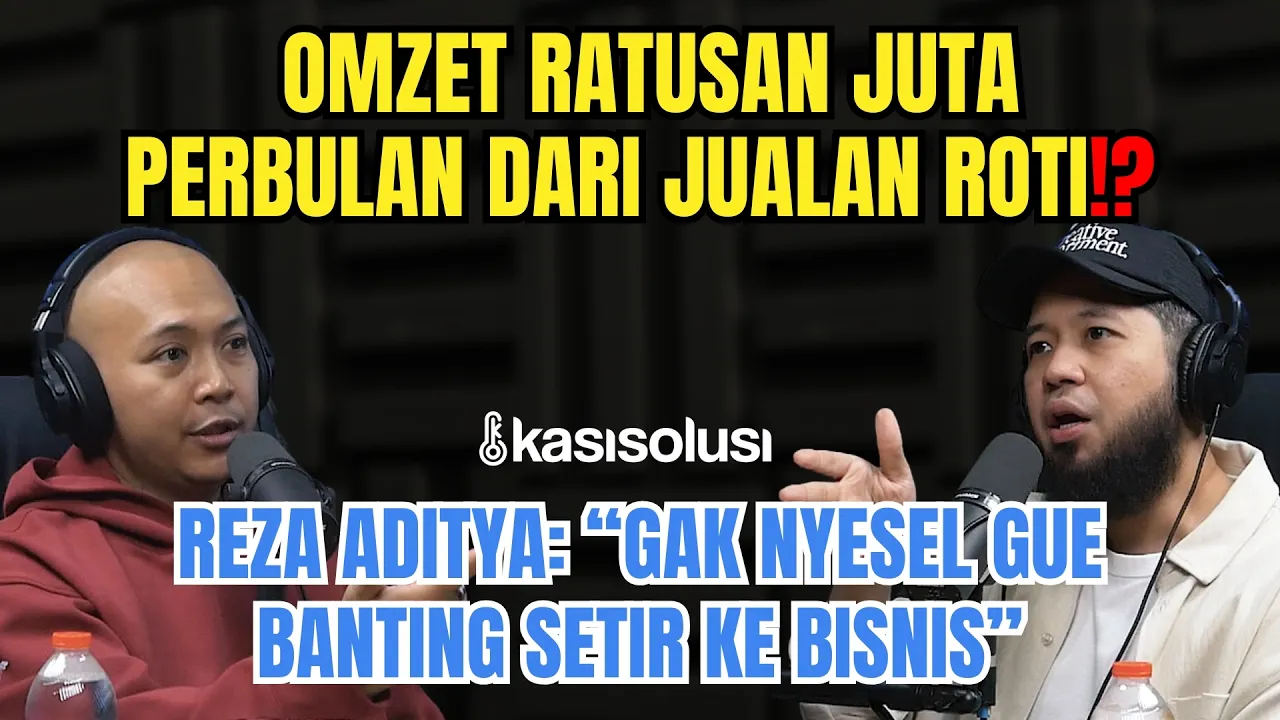 Bisnis Artis Cuma Modal Popularitas⁉️ Reza Aditya Bongkar Cara Bangun Bisnis hingga Omzet Rp600 Juta