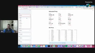 Data Professor s Streamlit Crypto Dashboard - Modifying To Use Dask