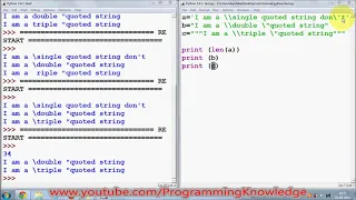 Python Tutorial for Beginners 6 Strings YouTube