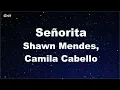Lagu Señorita - Shawn Mendes, Camila Cabello Karaoke 【No Guide Melody】 Instrumental