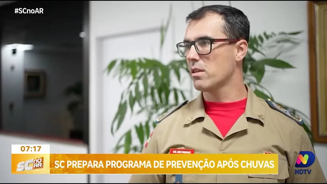 Governo de SC prepara novo programa de prevenção a desastres naturais após as fortes chuvas de 2023
