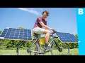 Nooit meer opladen: e-bike rijdt op zonne-energie