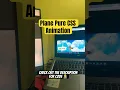 Plane Pure CSS Animation