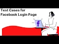 How to write Facebook Login Test Case in selenium java