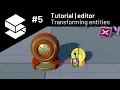 Stride editor tutorial - Transforming entities