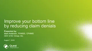 Reducing Denials with Revenue Cycle Management - Quanum RCM On Demand