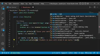 Java program for exam results grading system using else if representation The Bro Code