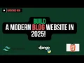 How to Build a Blog Website with Django and TailwindCSS Step-by-Step Tutoria