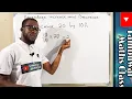 Percentage Increase and Decrease