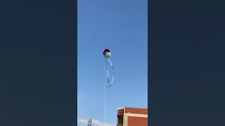 عملنا طياره علم فلسطين وطيرناها كانت هتشدنا شوفو الي حصل 