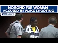 Woman accused of shooting Wake County attorneys will remain in jail without bond