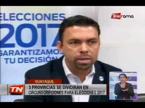 3 provincias se dividirán en circunscripciones para elecciones 2017